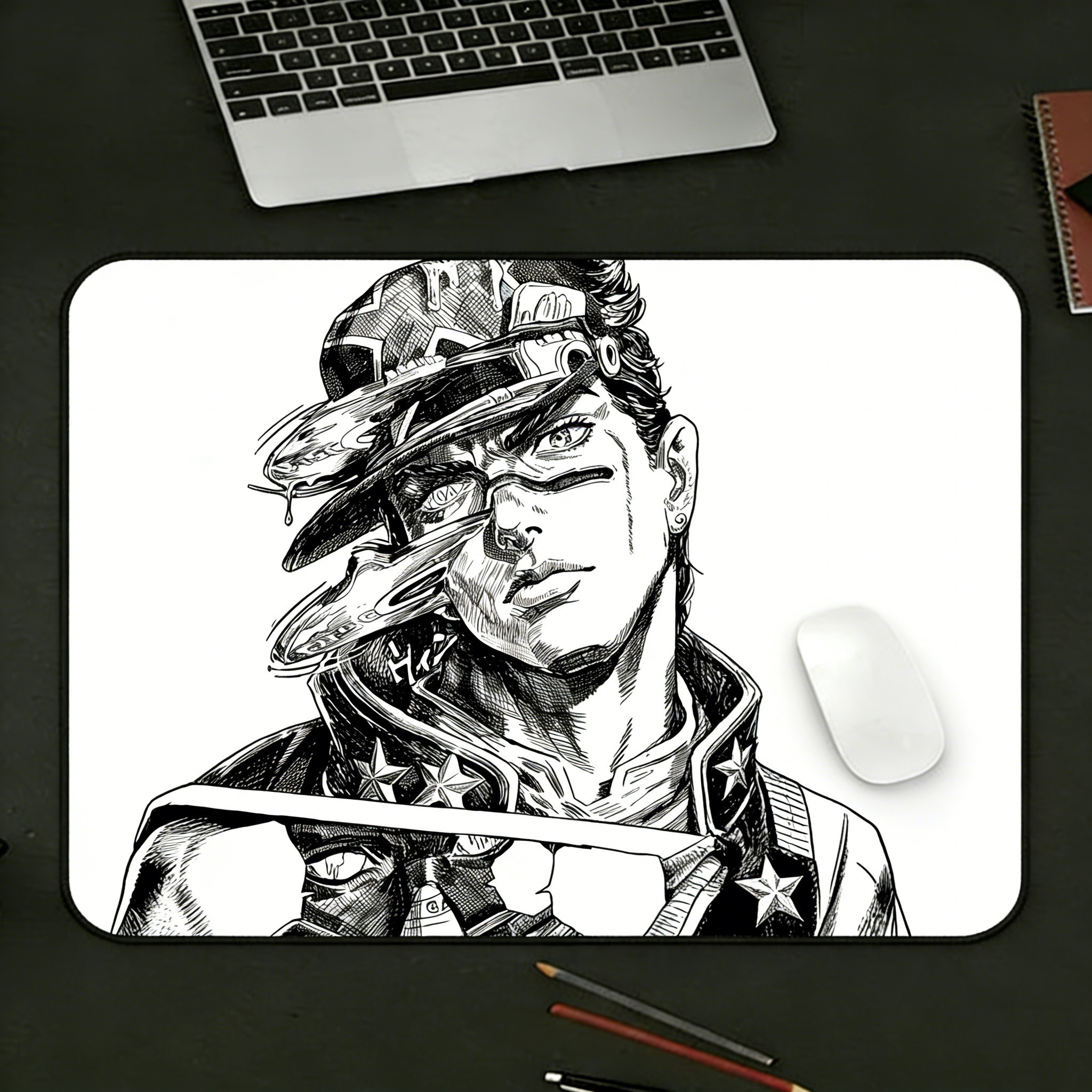 Jojo's Bizzare Adventure : Jotaro Kujo! Mouse Pad