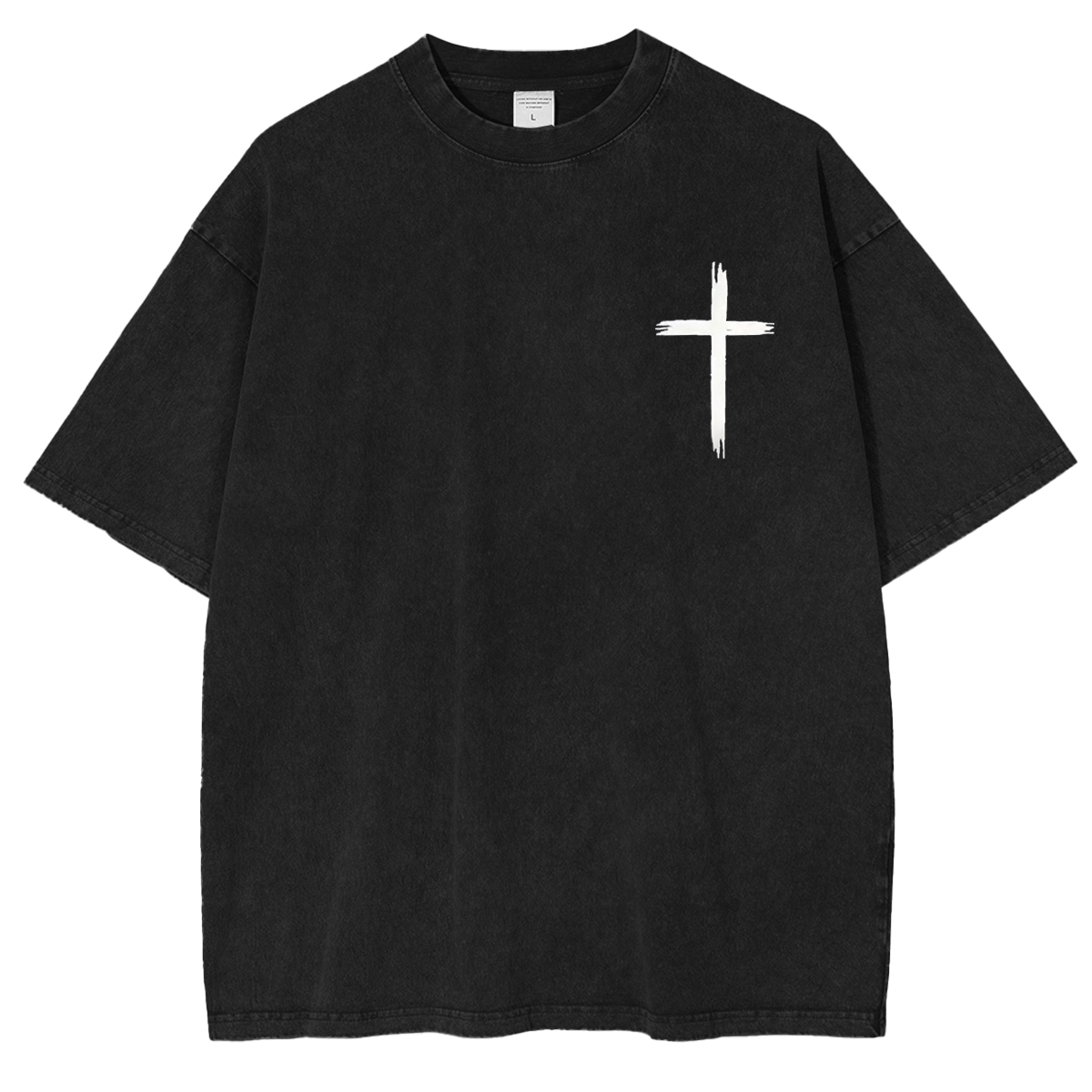 Faith Over Fear, Christian Jesus Bible Verse Vintage Washed Unisex T-Shirt