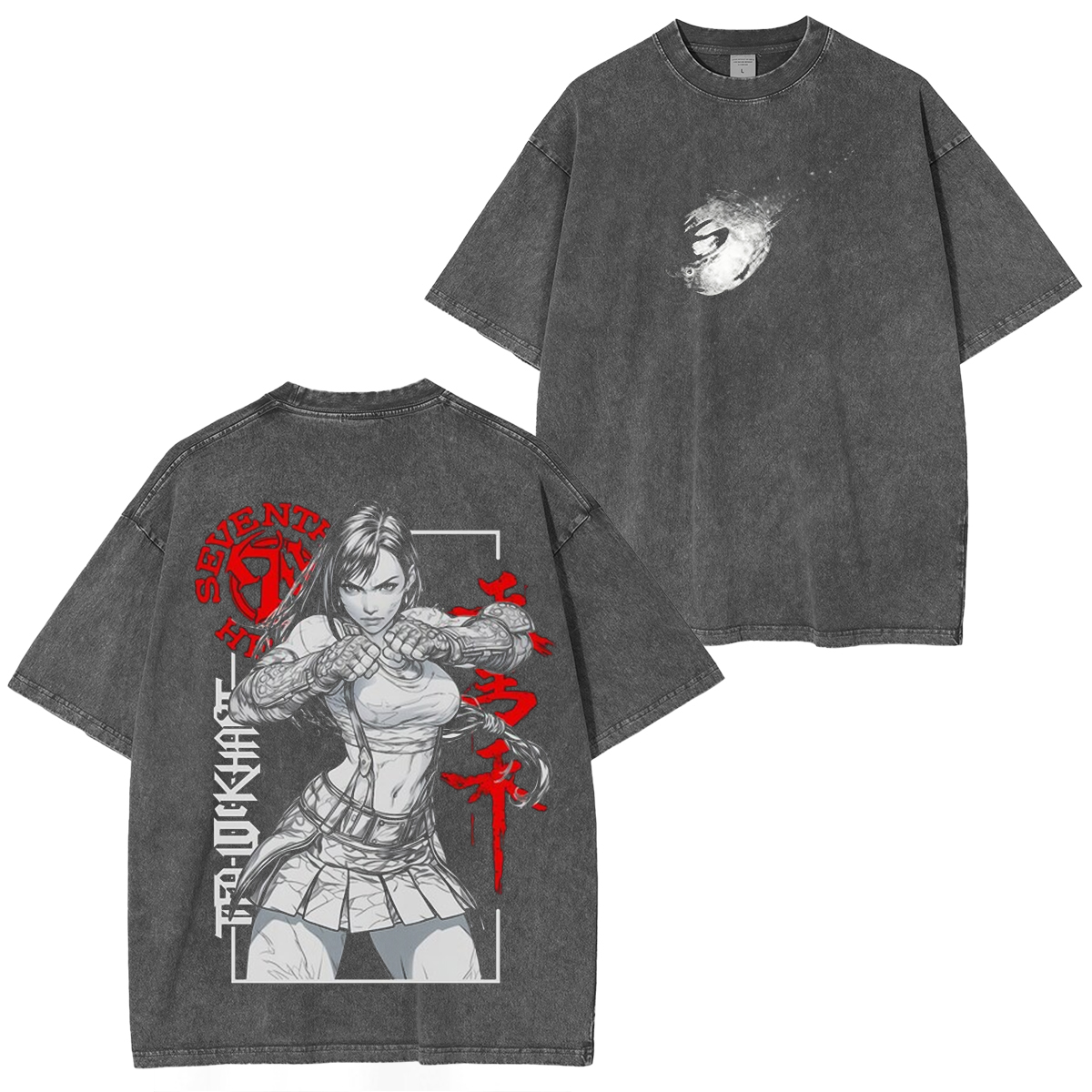 Vintage 1992 Mortal Kombat Players Video Game Oversized Washed T-shirt/Crewneck/Hoodie