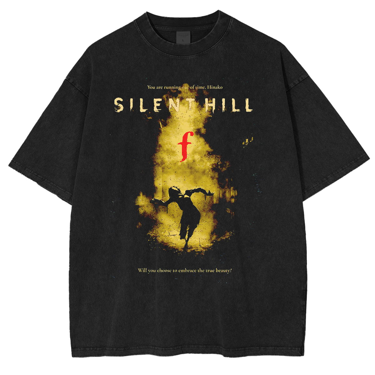 Silent Hill F Horror Survival Game Vintage Washed Unisex T-Shirt