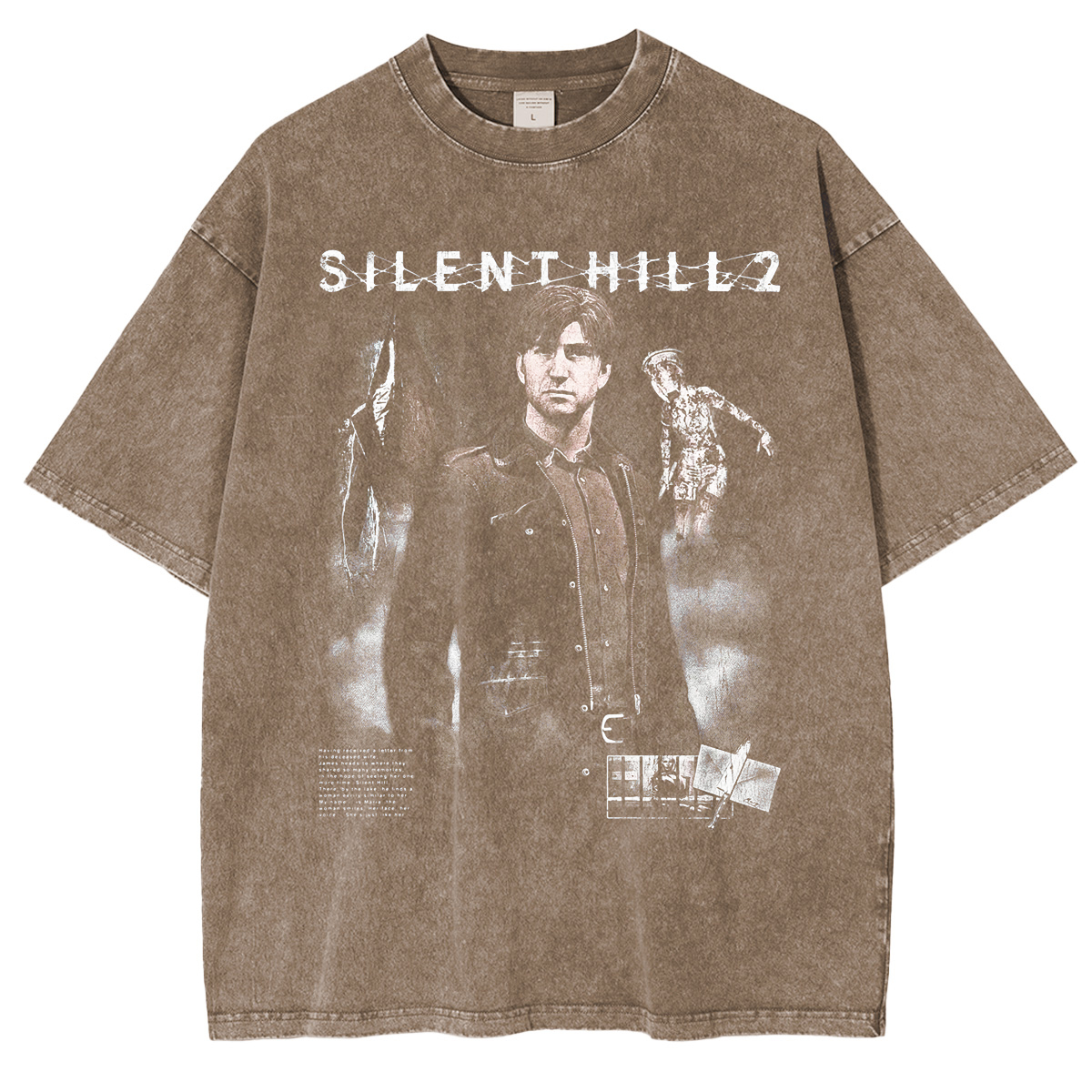 Silent Hill 2 - Remake Vintage Washed T-shirt/Crewneck/Hoodie