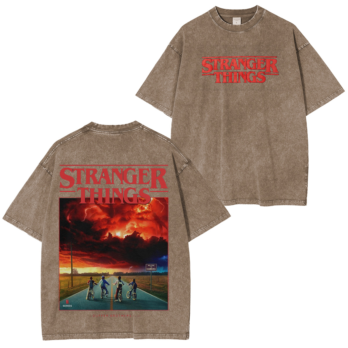 Stranger Things Washed T-shirt/Crewneck/Hoodie
