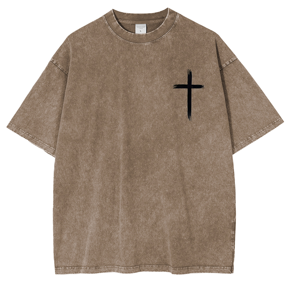 Faith Over Fear, Christian Jesus Bible Verse Vintage Washed Unisex T-Shirt