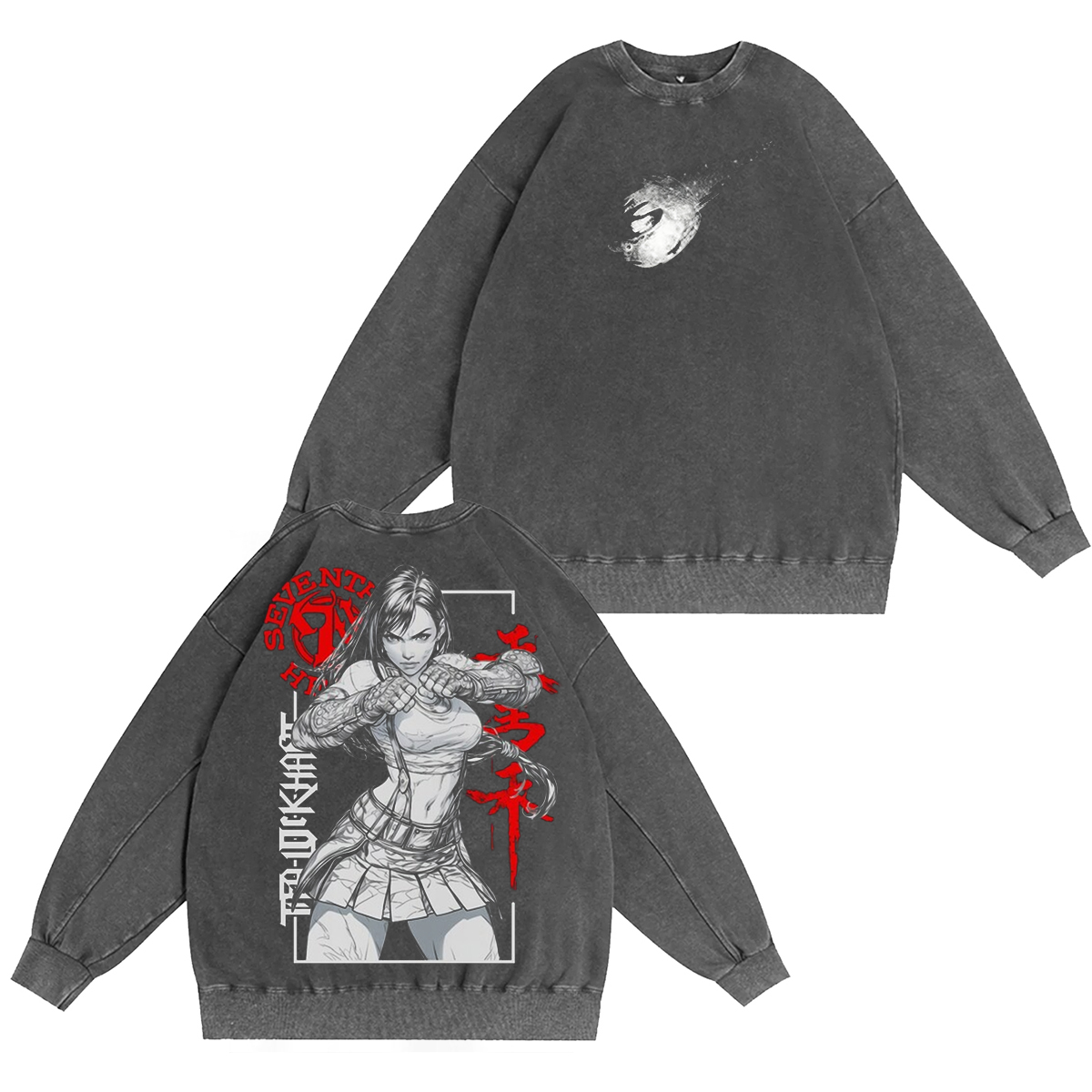 Vintage 1992 Mortal Kombat Players Video Game Oversized Washed T-shirt/Crewneck/Hoodie