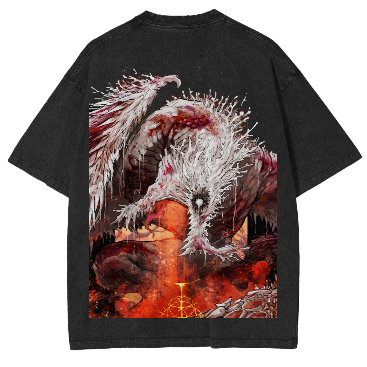 Elden Ring Evil Vintage Washed Unisex T-Shirt