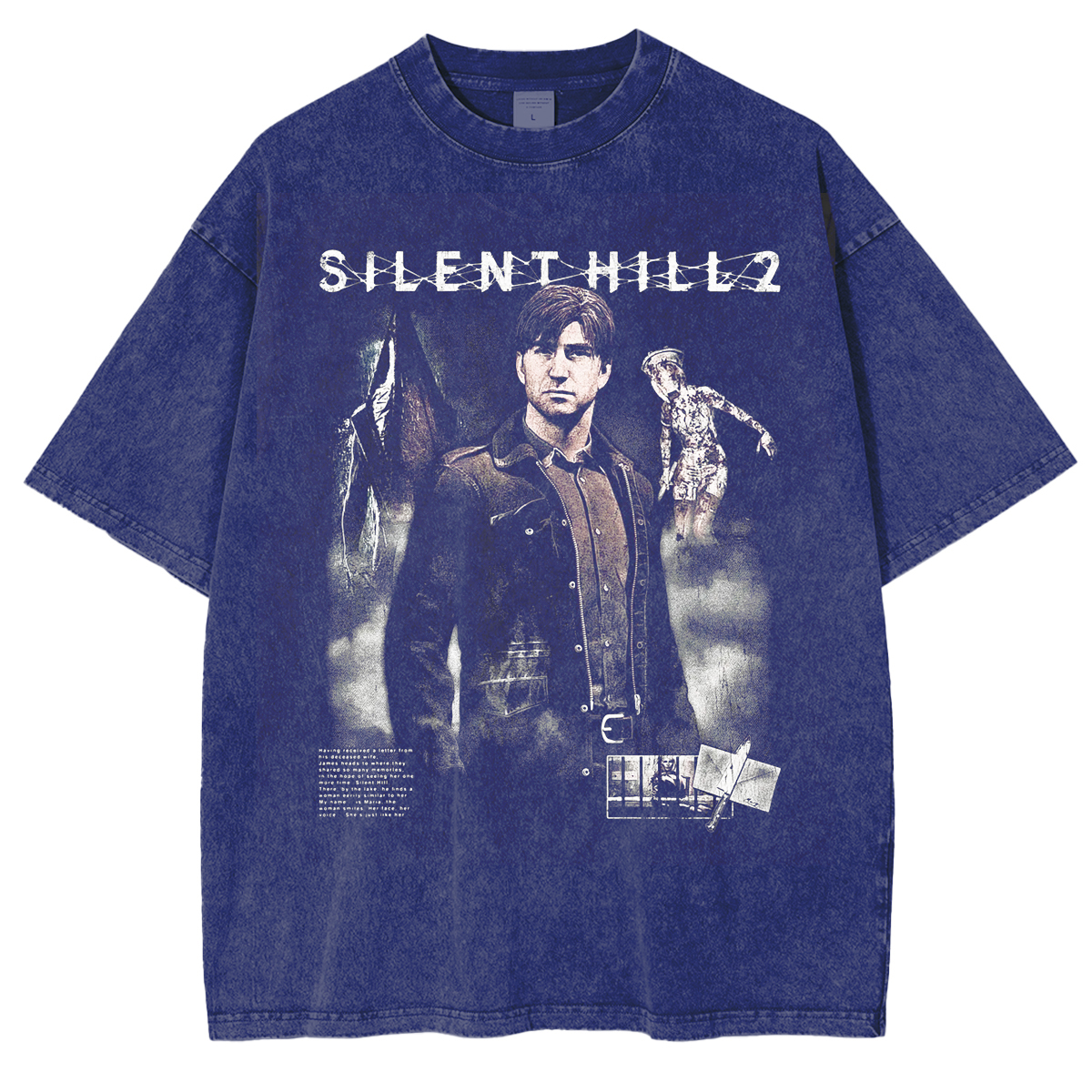 Silent Hill 2 - Remake Vintage Washed T-shirt/Crewneck/Hoodie