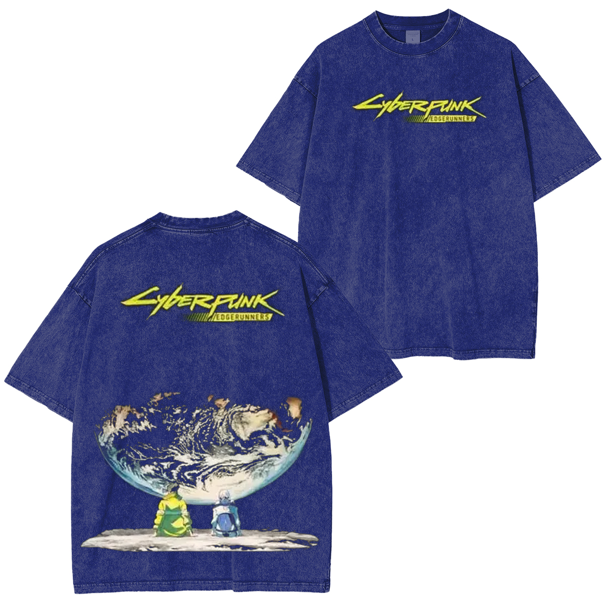 Cyberpunk Edgerunner Washed T-shirt/Crewneck/Hoodie