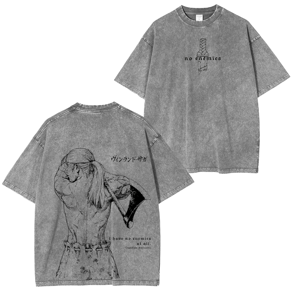 Vinland Saga.Washed T-shirt/Crewneck/Hoodie