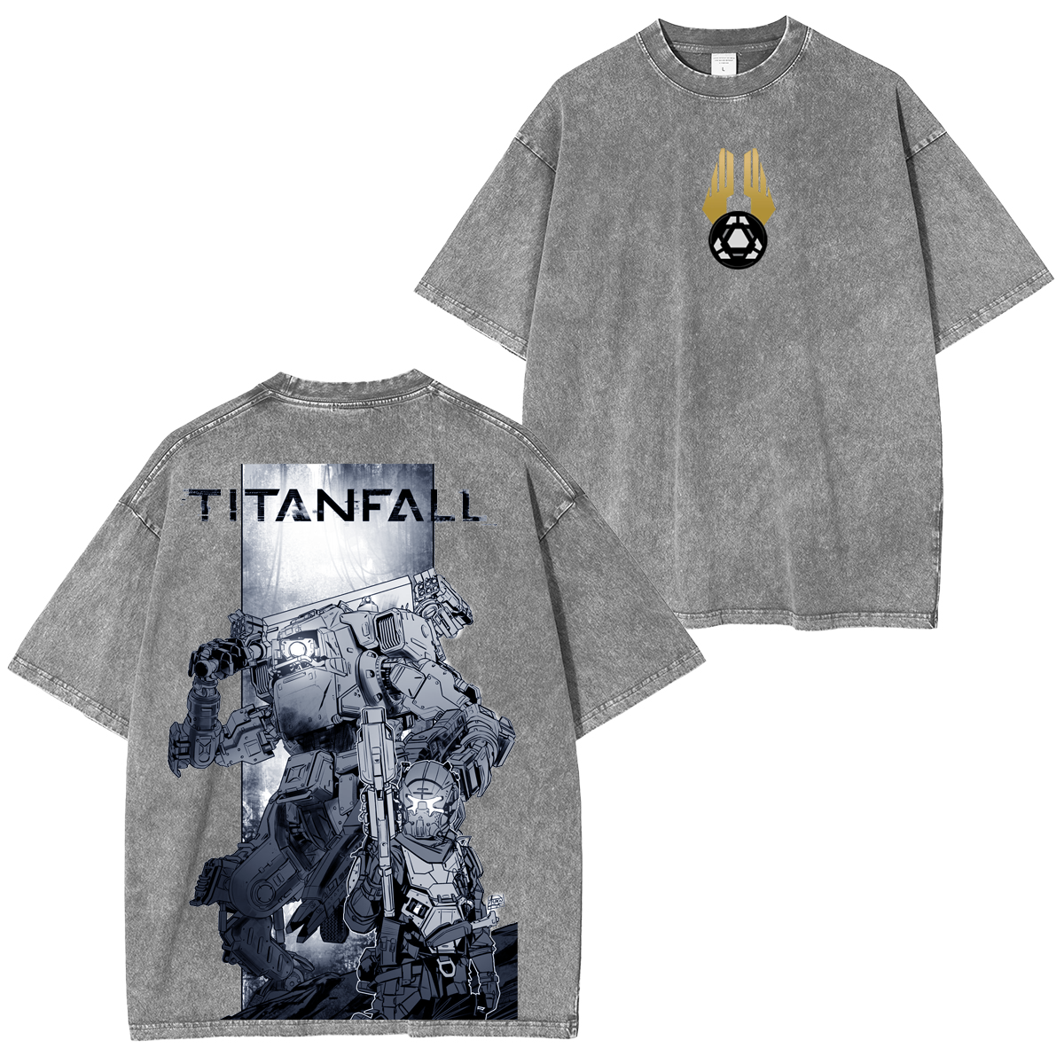 Titanfall Vintage Washed T-shirt/Crewneck/Hoodie