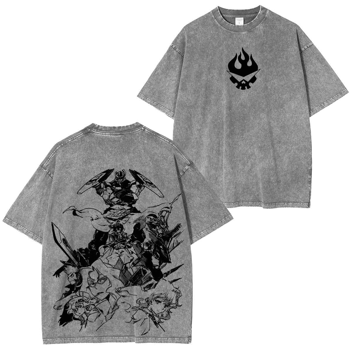 Tengen Toppa Gurren Lagann Vintage Washed T-shirt/Crewneck/Hoodie