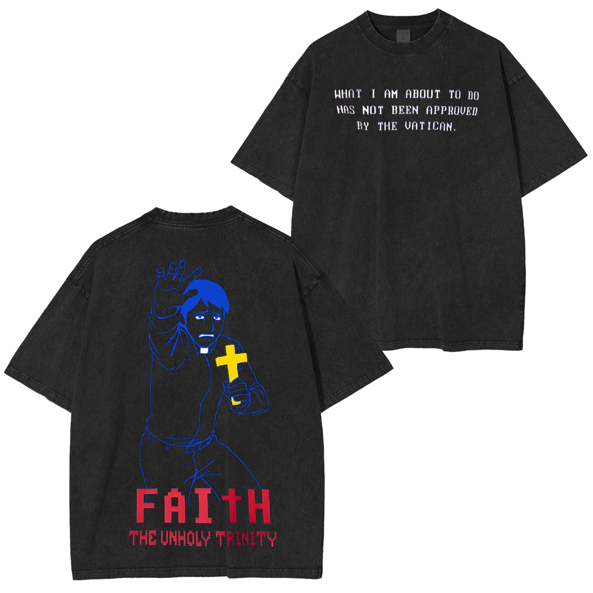 God Won’t Save You Vinland Saga Unisex Washed T-shirt/Crewneck/Hoodie