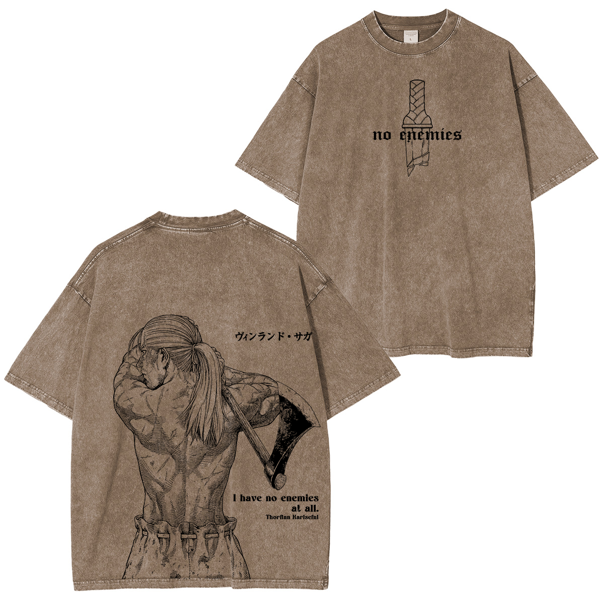 Vinland Saga.Washed T-shirt/Crewneck/Hoodie