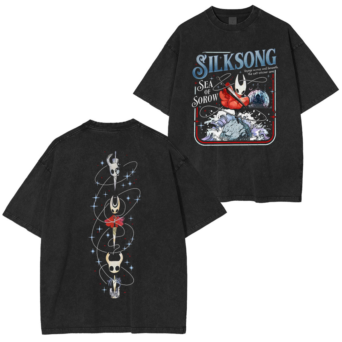 Silksong Hollow Knight Washed T-shirt/Crewneck/Hoodie