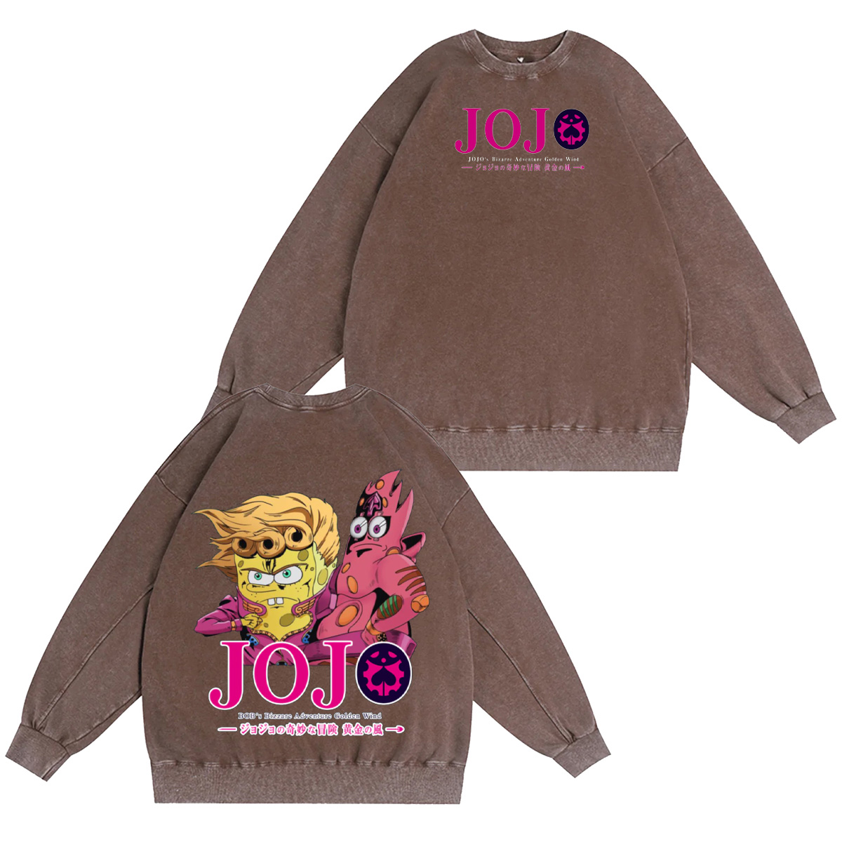 JoJo's Bizarre Adventure: Golden Wind Washed T-shirt/Crewneck/Hoodie