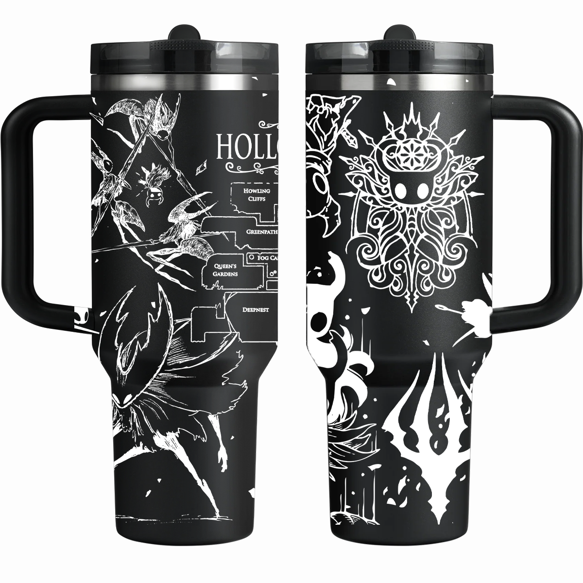 Hollow Knight Themed engraved Tumbler Cup