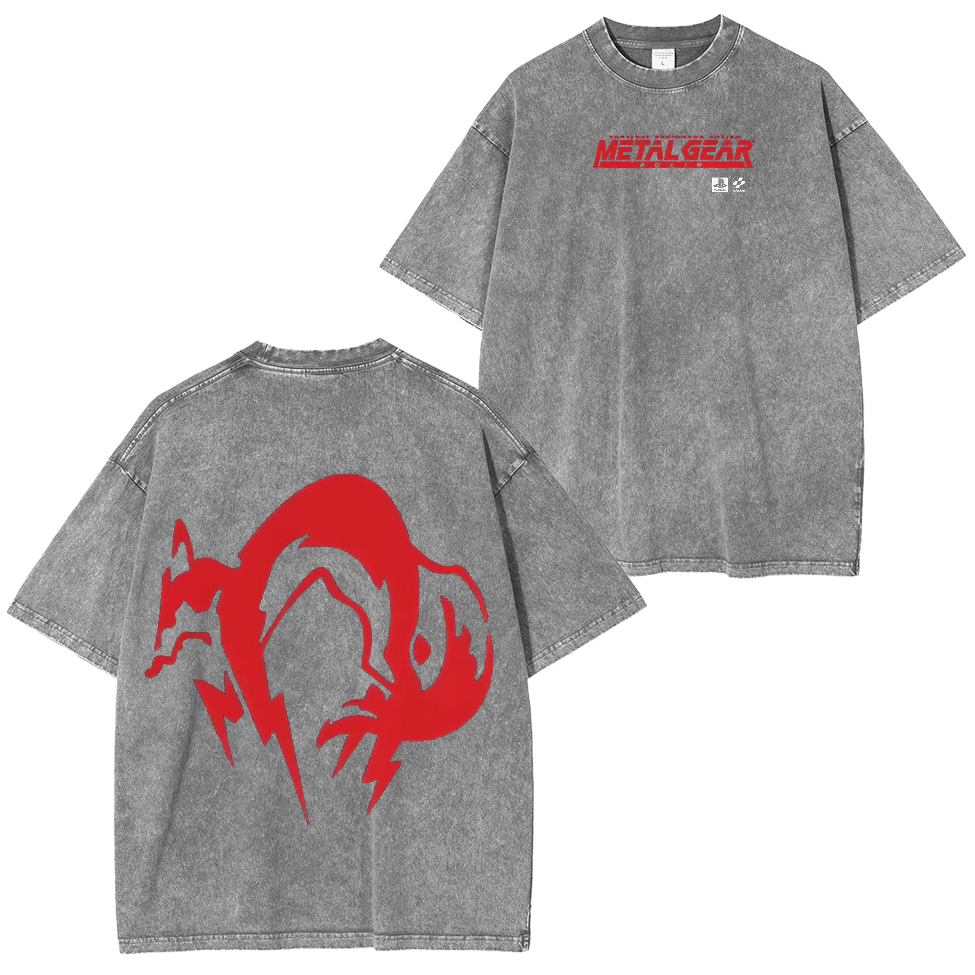 GOZOO Metal Gear Solid Unisex Washed T-Shirt