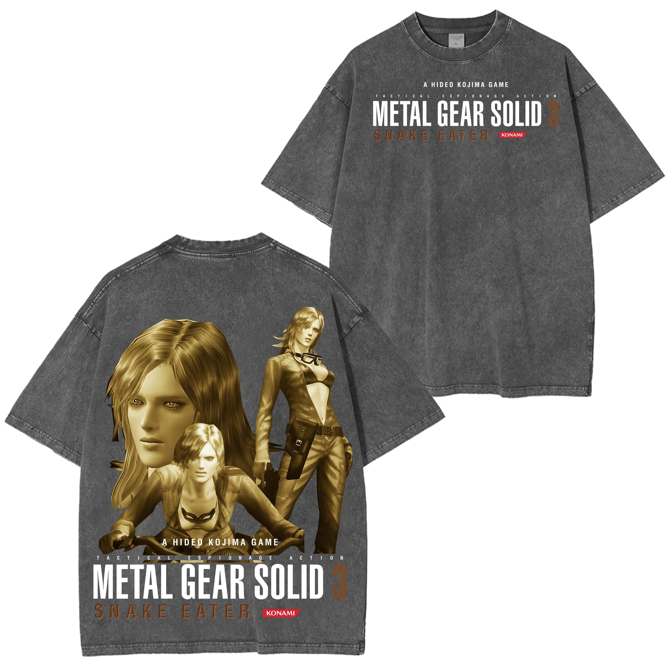 Metal Gear Solid 3: Snake Eater Unisex Washed T-Shirt