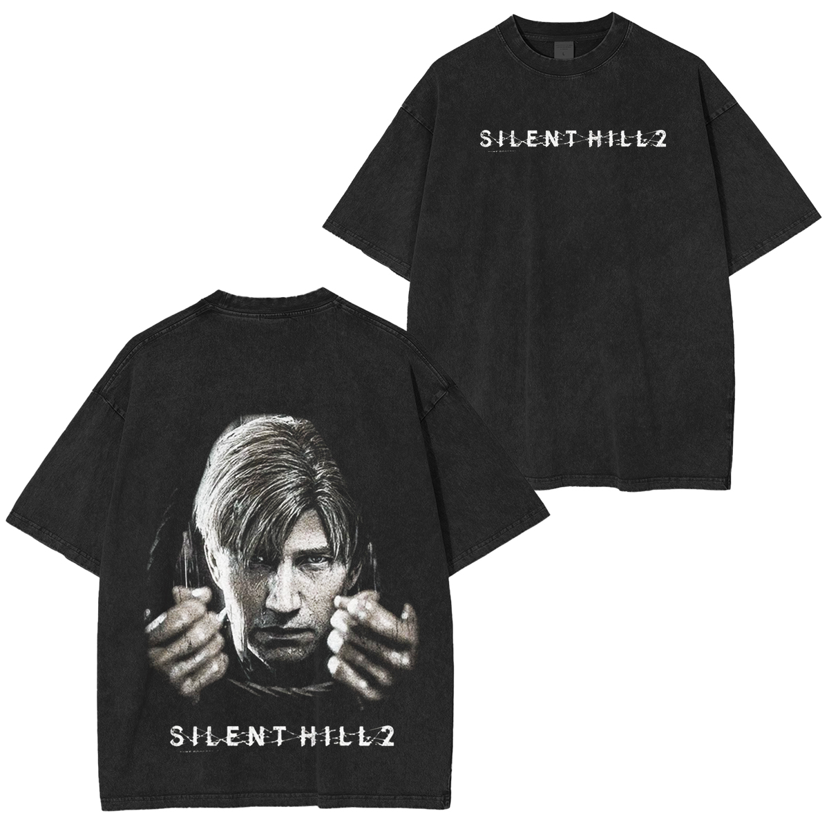 Silent Hill 2 Unisex Washed T-shirt