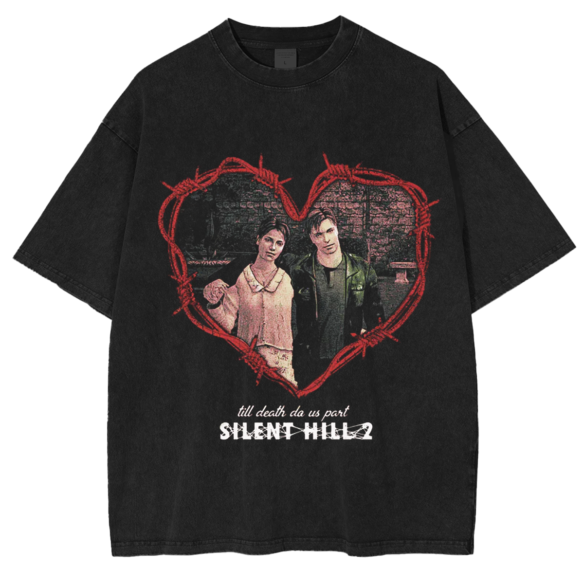 Silent Hill Unisex Washed T-shirt