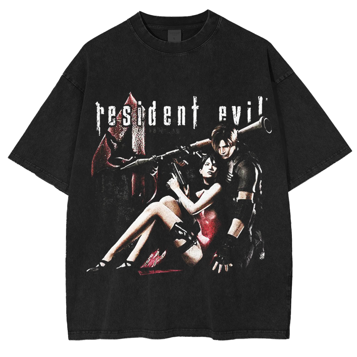 Resident Evil 4 Unisex Washed T-shirt