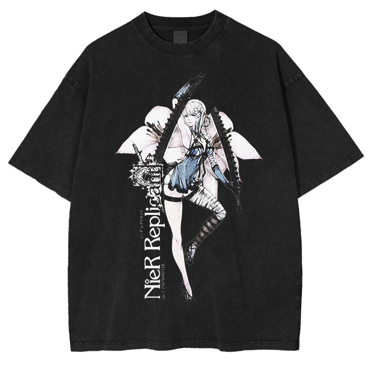 Kaine's Lunar Tear Unisex Washed T-shirt