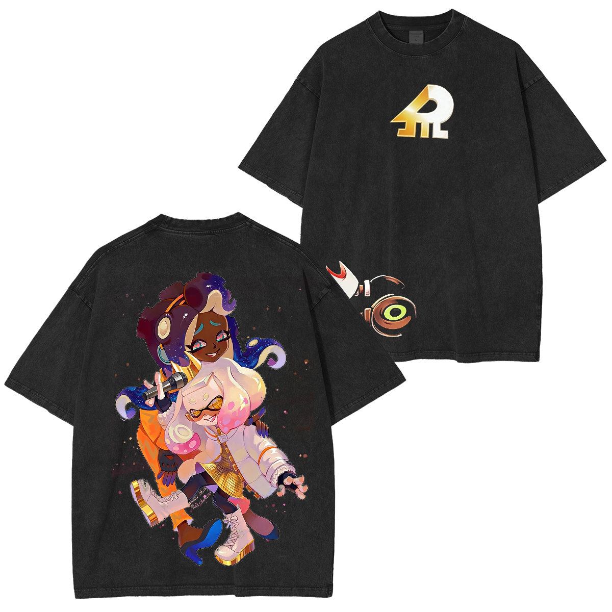 Splatoons 2 Off The Hooks Classic Unisex Washed T-shirt/Crewneck/Hoodie