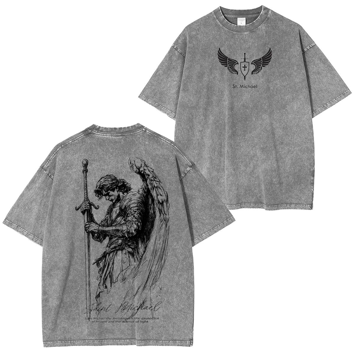 Saint Michael Washed T-shirt/Crewneck/Hoodie