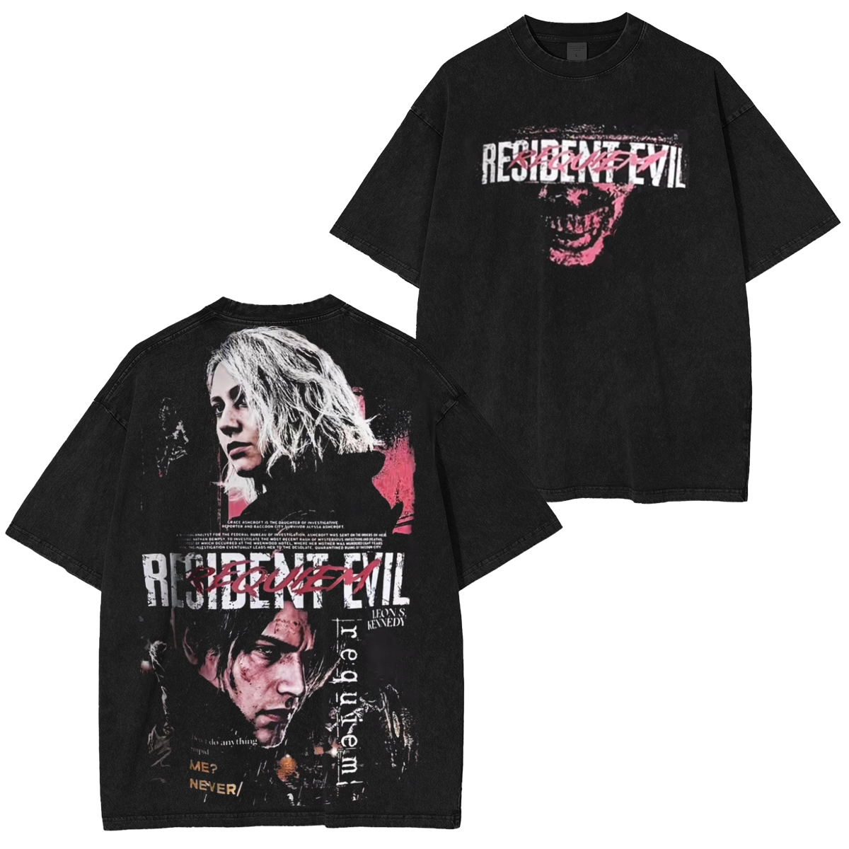 Resident Evil 9 Washed Unisex T-Shirt