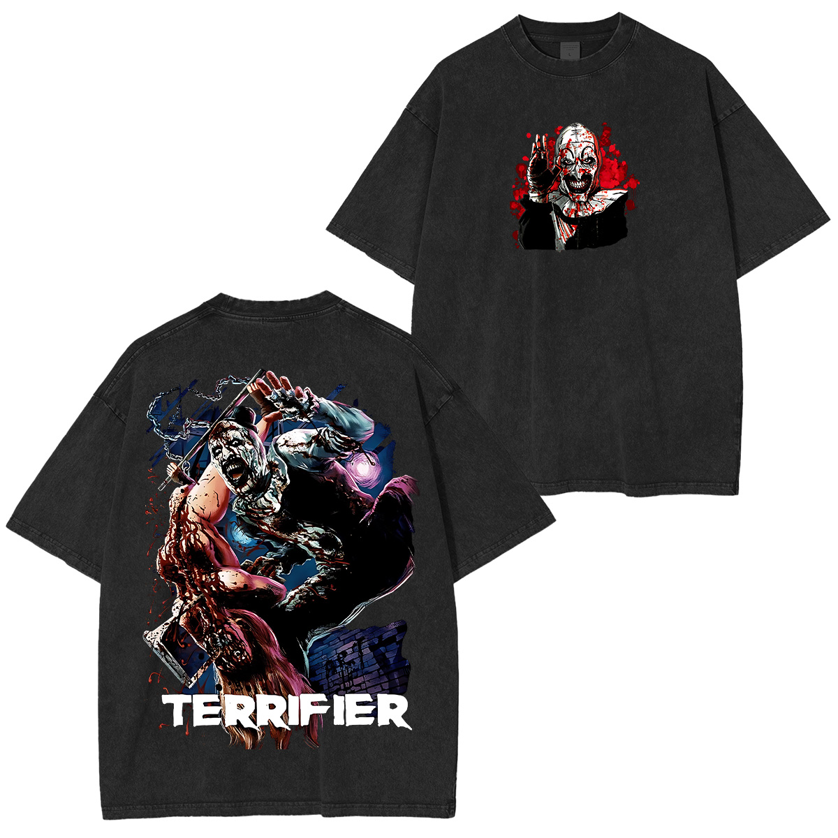 Halloween Horror Vintage Washed T-shirt/Crewneck/Hoodie