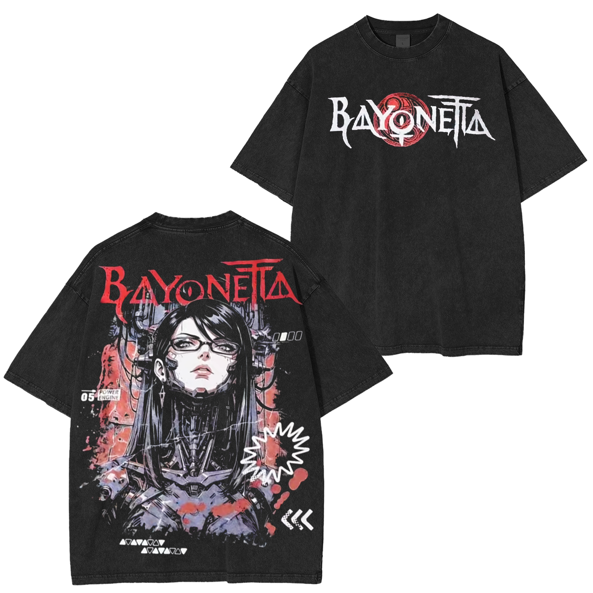 Bayonetta Vintage Washed T-shirt/Crewneck/Hoodie