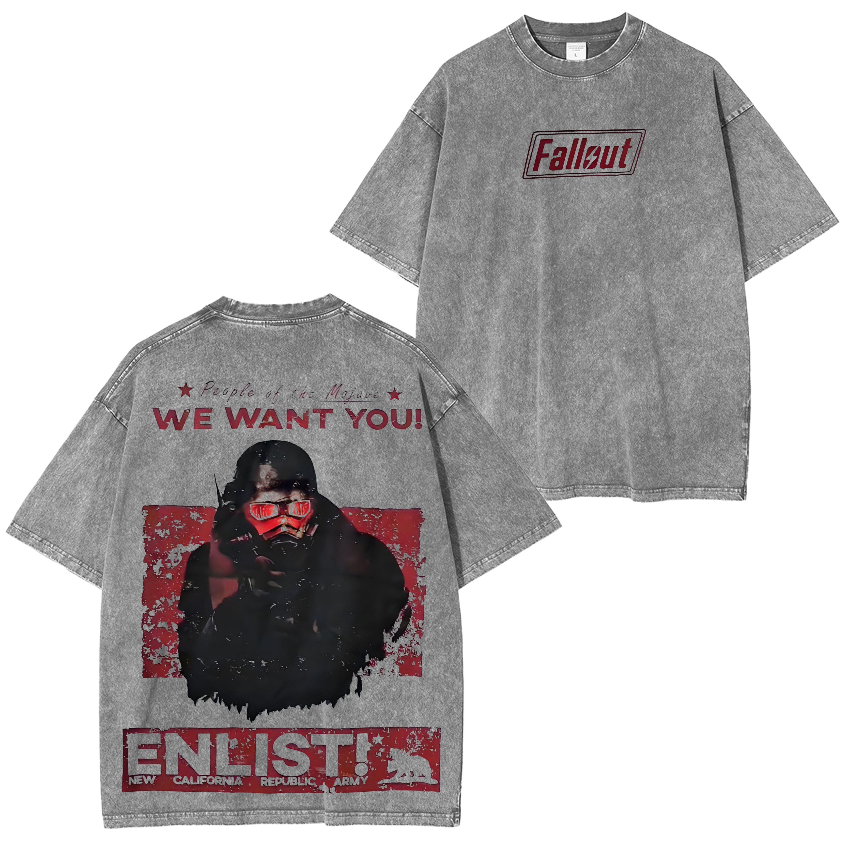 Fallout: New Vegas Vintage Unisex Washed T-Shirt