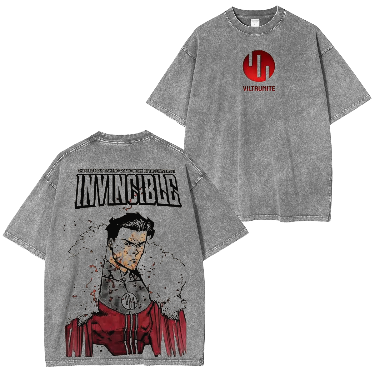 Invincible Washed T-shirt/Crewneck/Hoodie