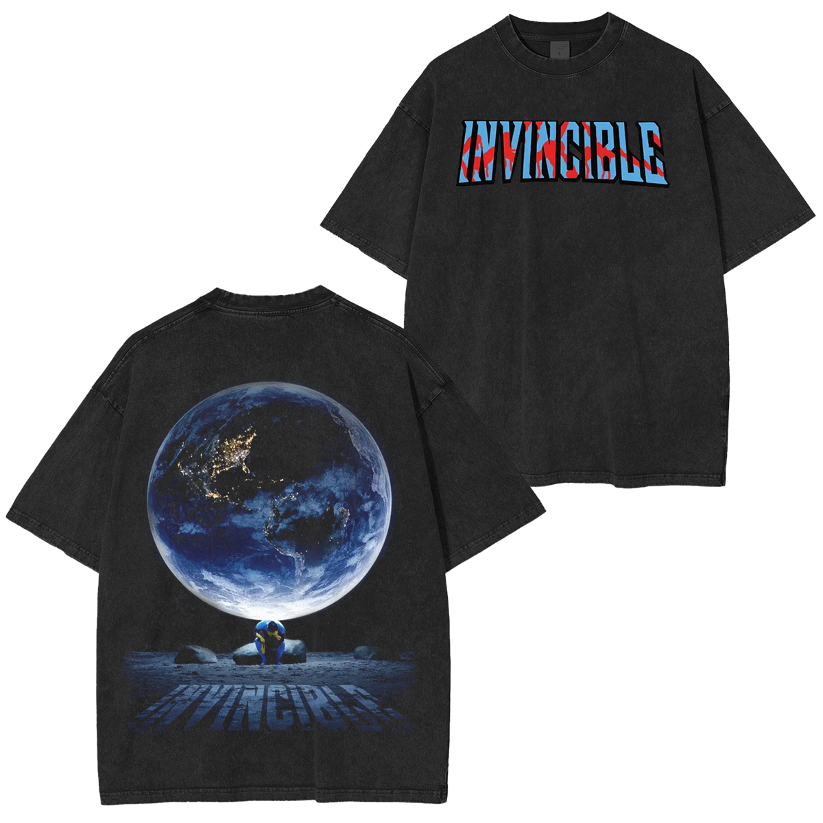 Invincible Vintage Washed T-shirt/Crewneck/Hoodie