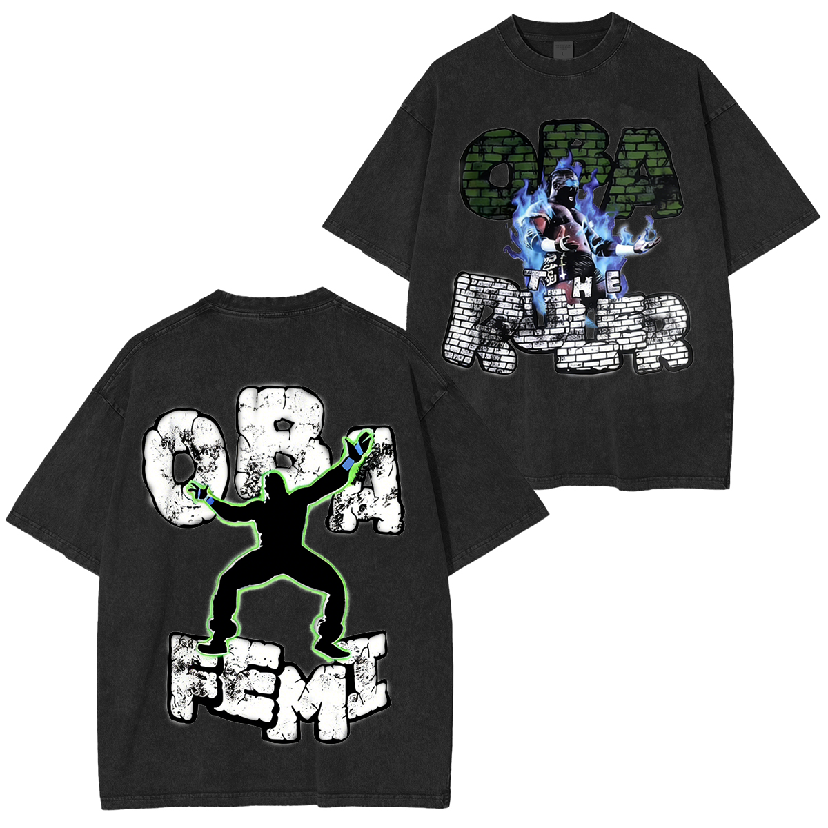 Wrestling Obafemi Washed T-shirt/Crewneck/Hoodie