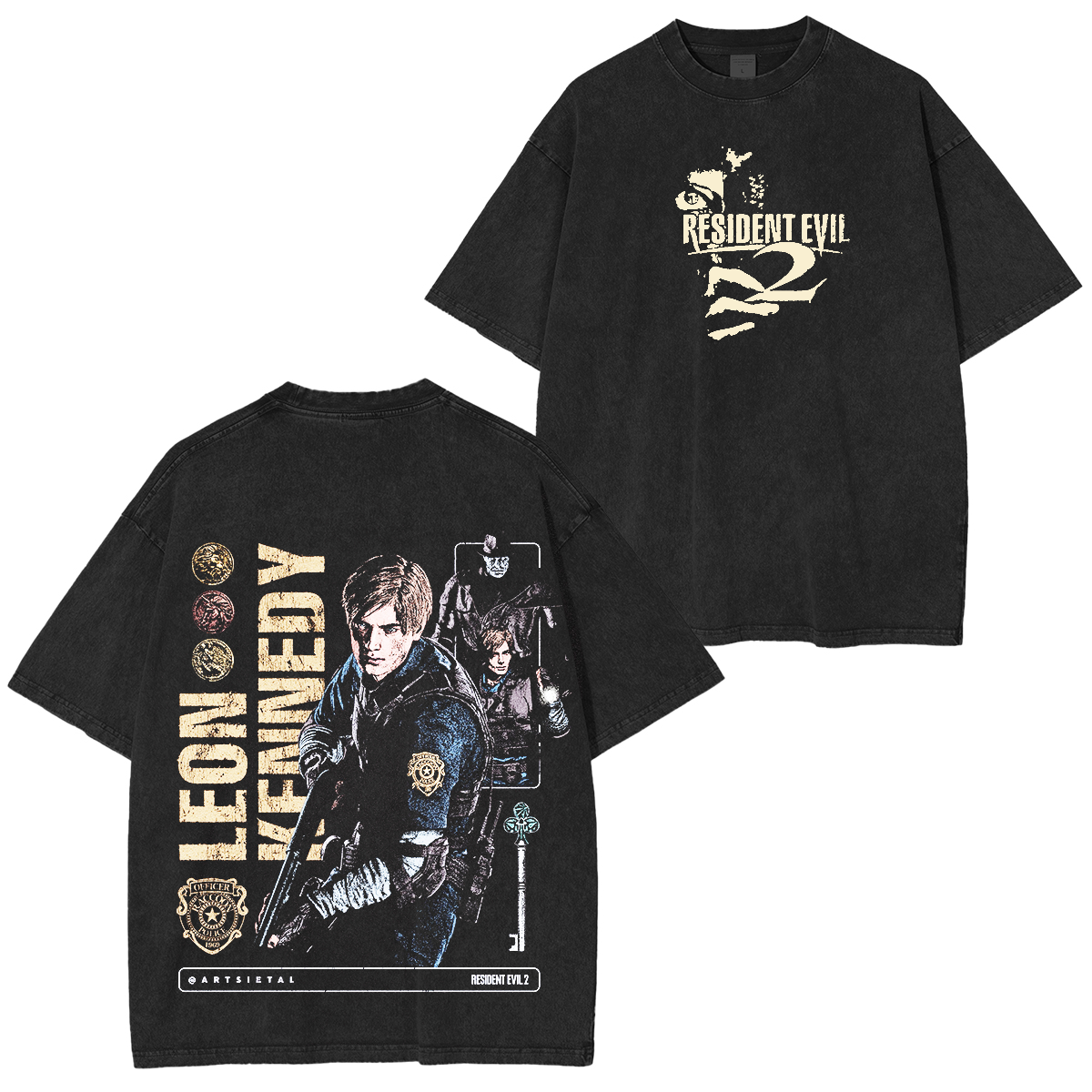 Resident Evil Vintage Washed T-shirt/Crewneck/Hoodie