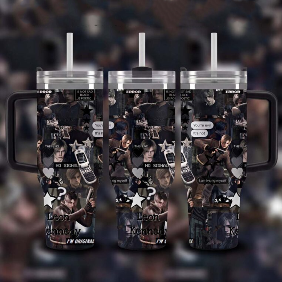 Leon S. Kennedy 40 Oz Tumbler