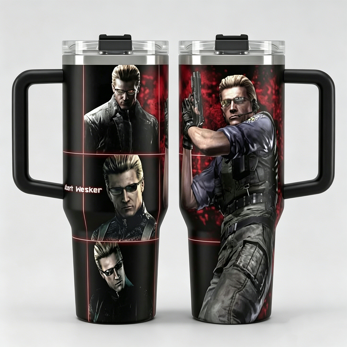 Resident Evil Albert Wesker 40 Oz Tumbler Cup