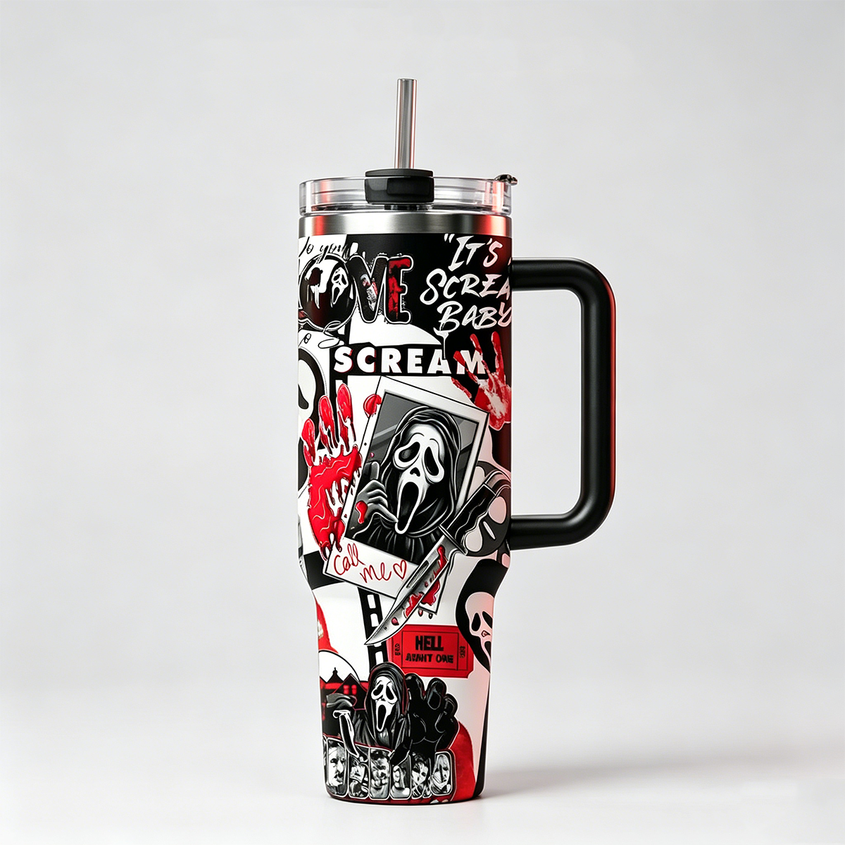 Scream  40 Oz Tumbler Cup