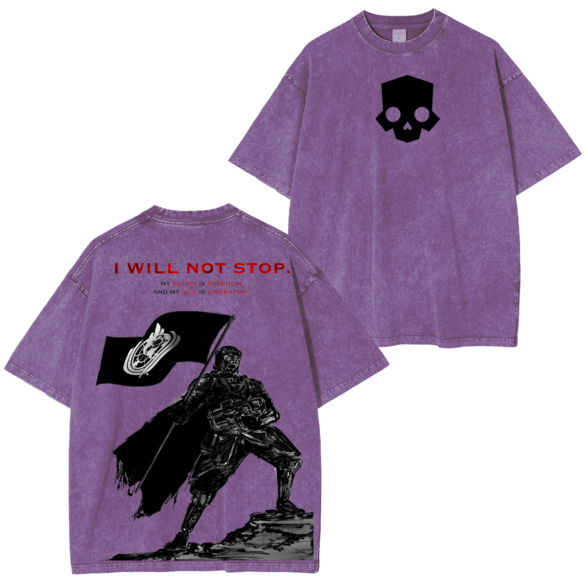 Helldivers 2 Washed T-shirt/Crewneck/Hoodie