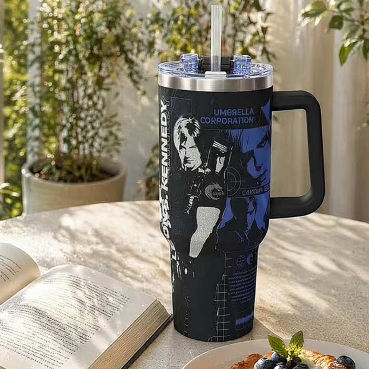 Resident Evil4 Leon S.kennedy Tumbler Cup