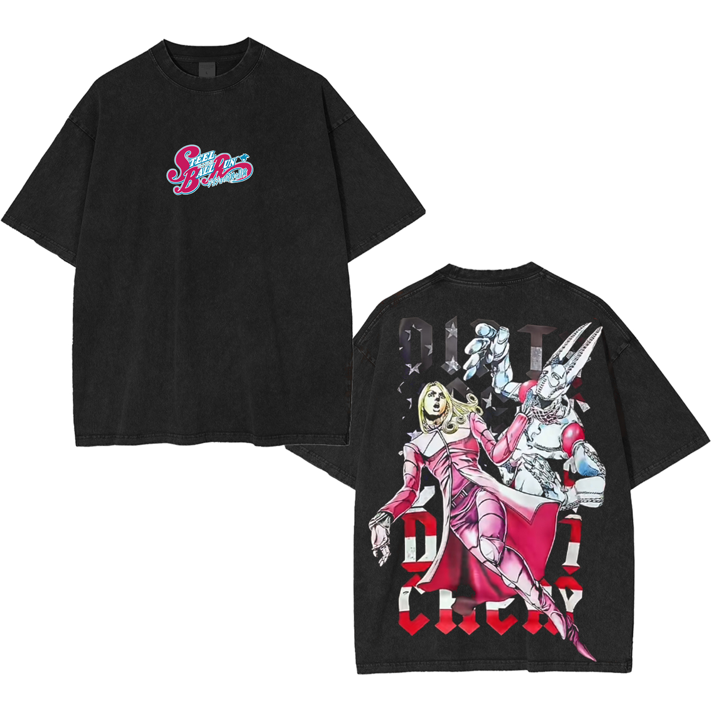 JOJO SBR Unisex  Washed T-Shirt