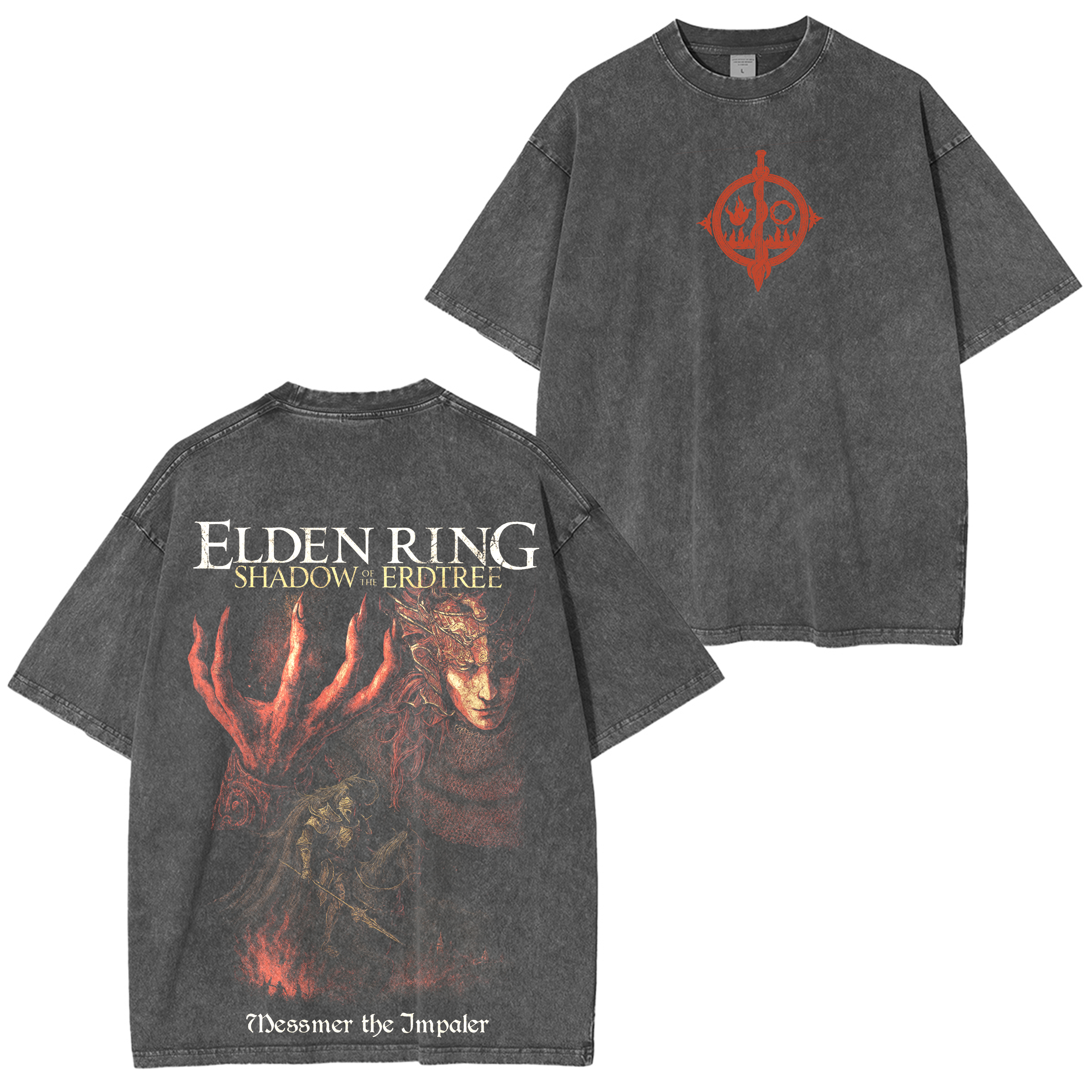 Elden Ring: Shadow of the Erdtree Vintage Unisex Washed T-Shirt