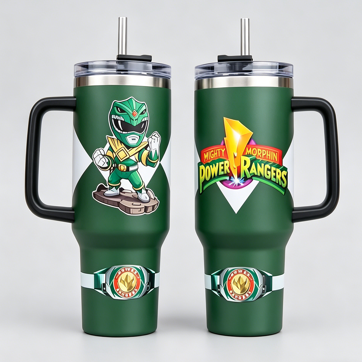 Mighty Morphin Power Rangers Tumbler Cup