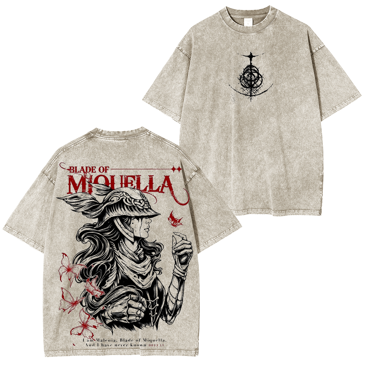 Elden Ring Washed T-shirt/Crewneck/Hoodie