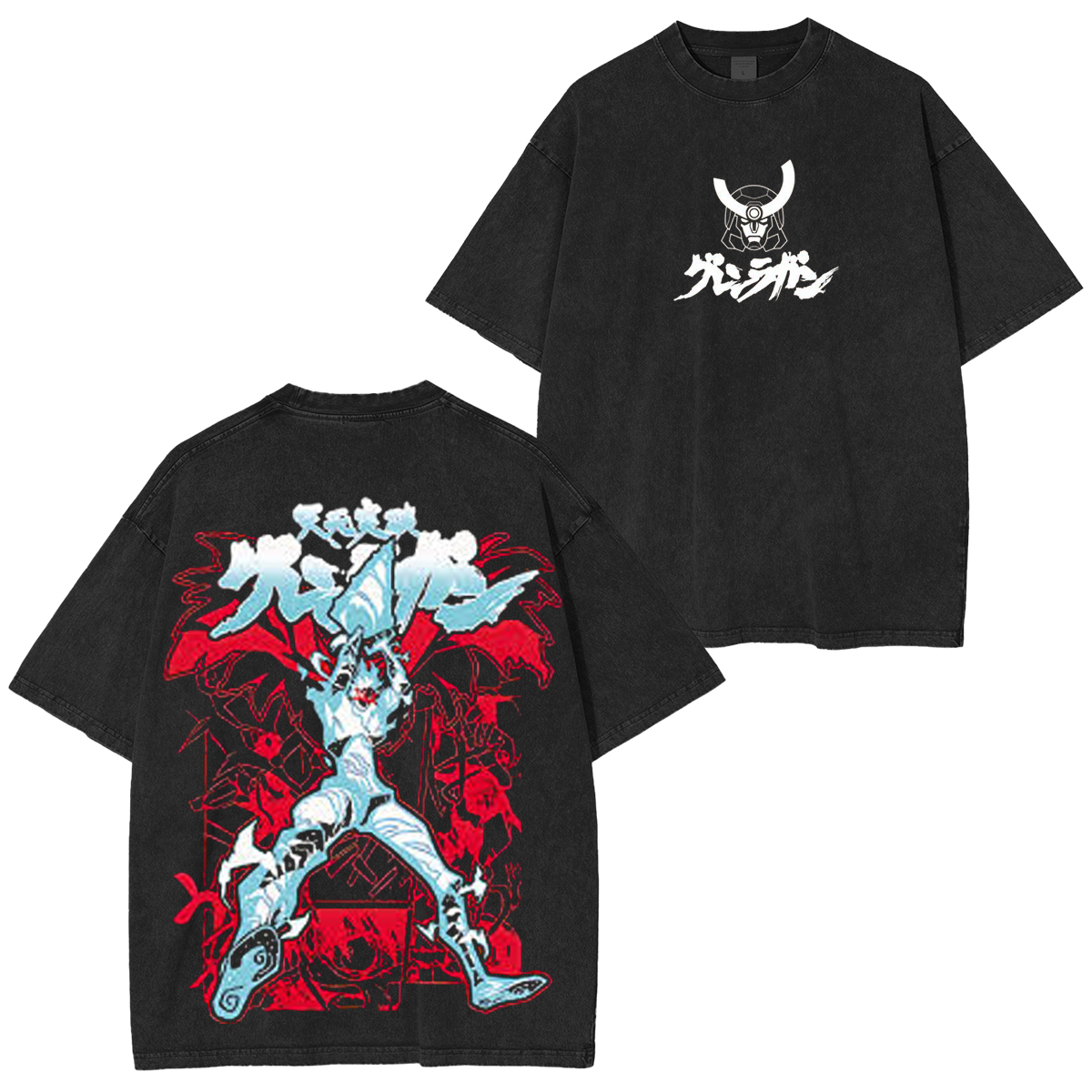 Tengen Toppa Gurren Lagann Washed T-shirt/Crewneck/Hoodie