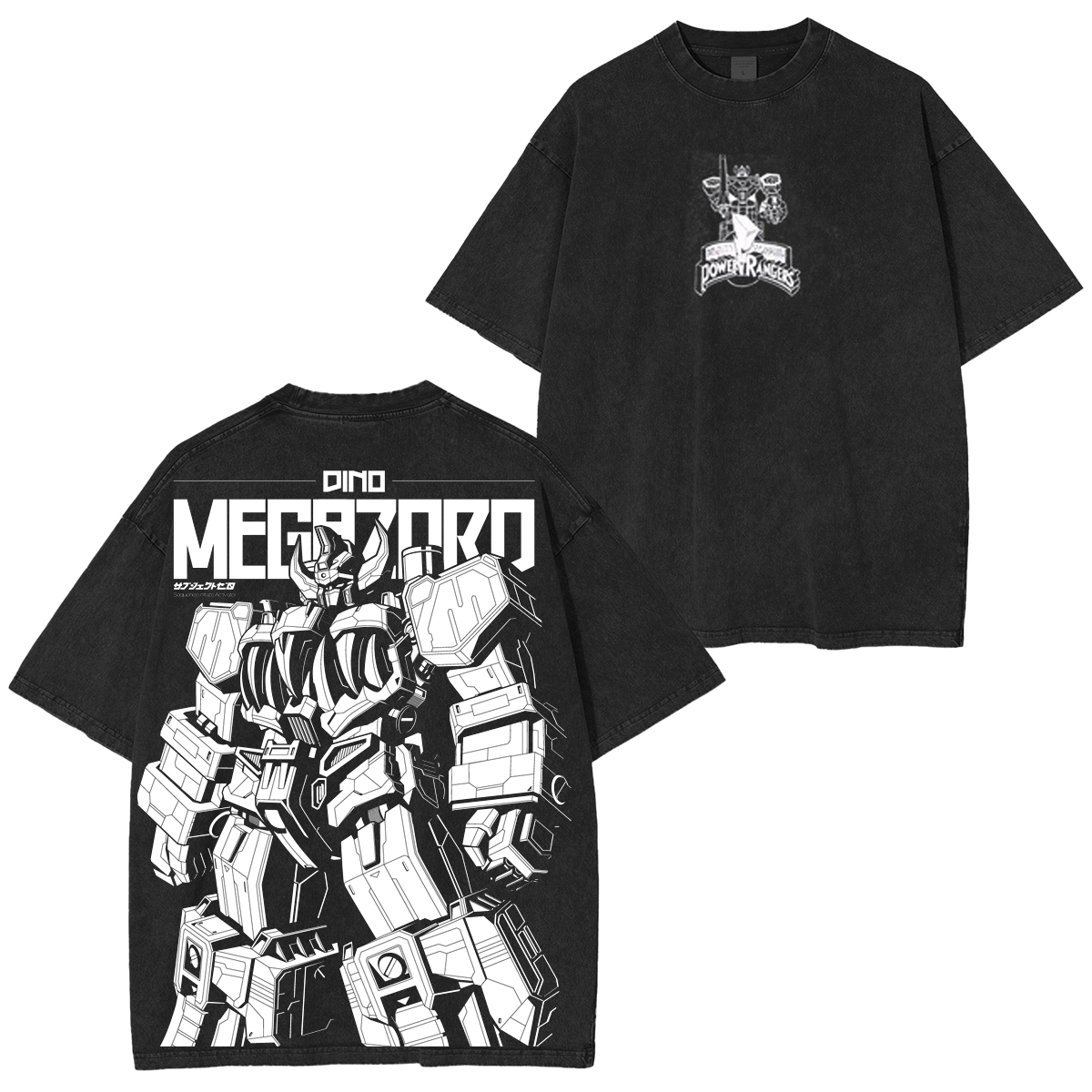 Megazord Washed T-shirt/Crewneck/Hoodie