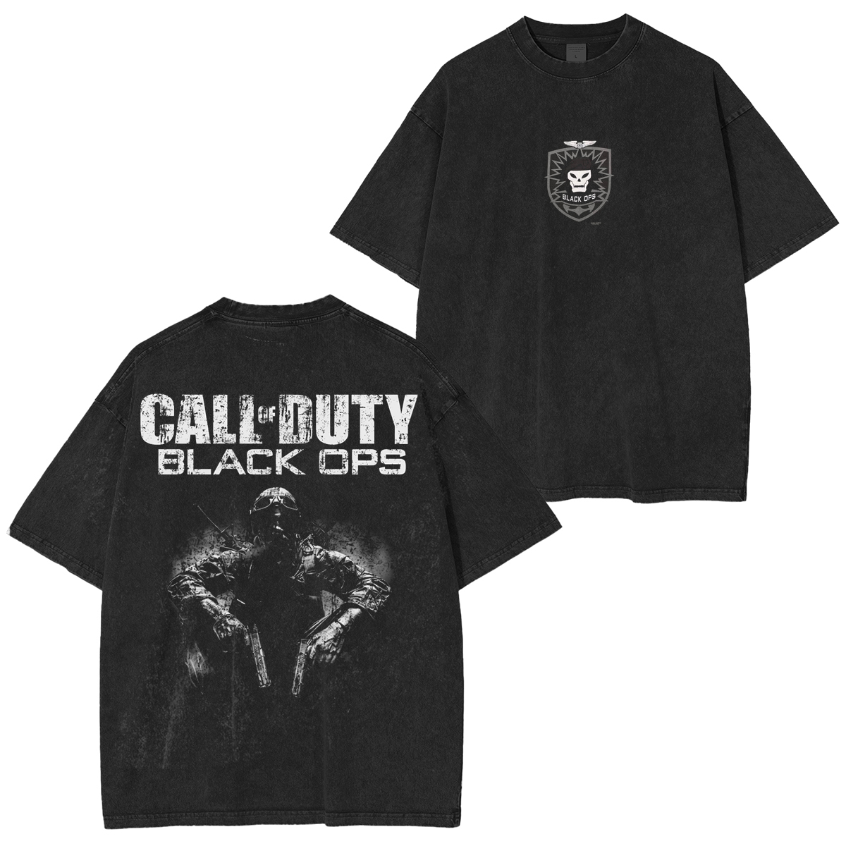 Call of Duty: Black Ops Washed T-shirt/Crewneck/Hoodie