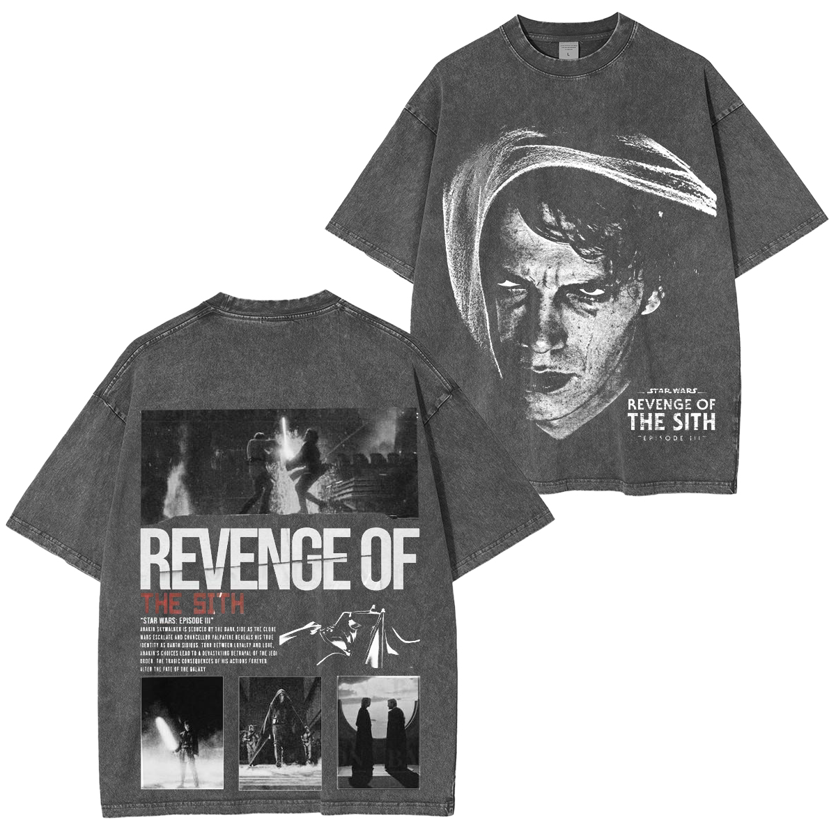 Revenge of the Sith Washed T-shirt/Crewneck/Hoodie