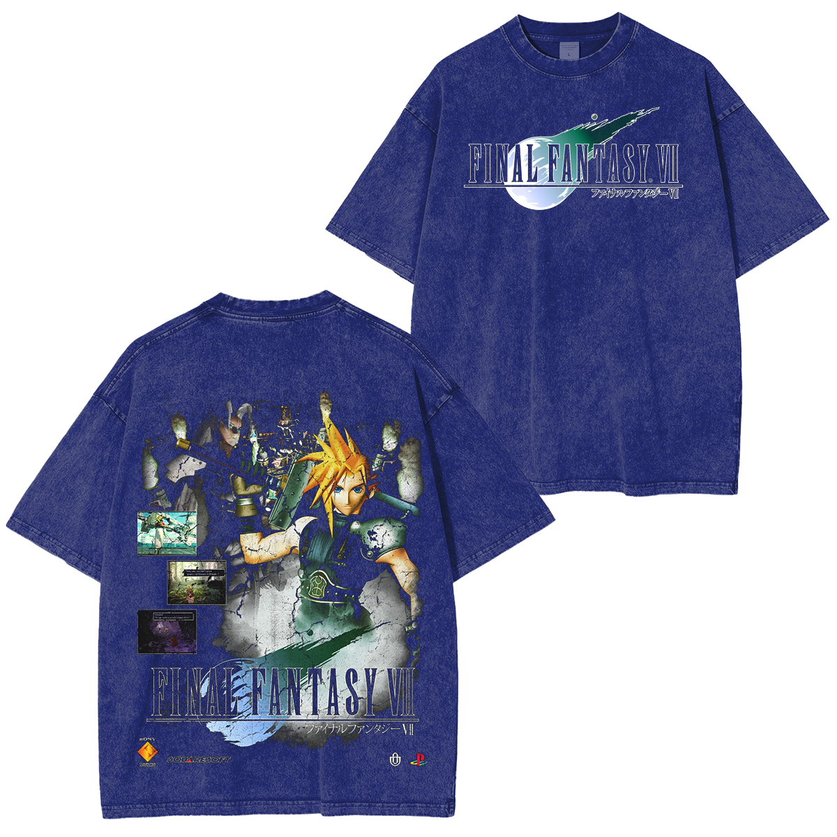 Final Fantasy VII Washed T-shirt/Crewneck/Hoodie
