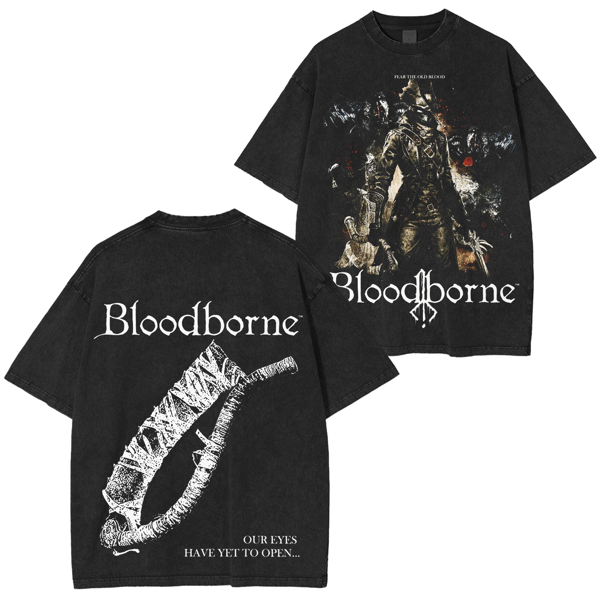 Bloodborne Washed T-shirt/Crewneck/Hoodie